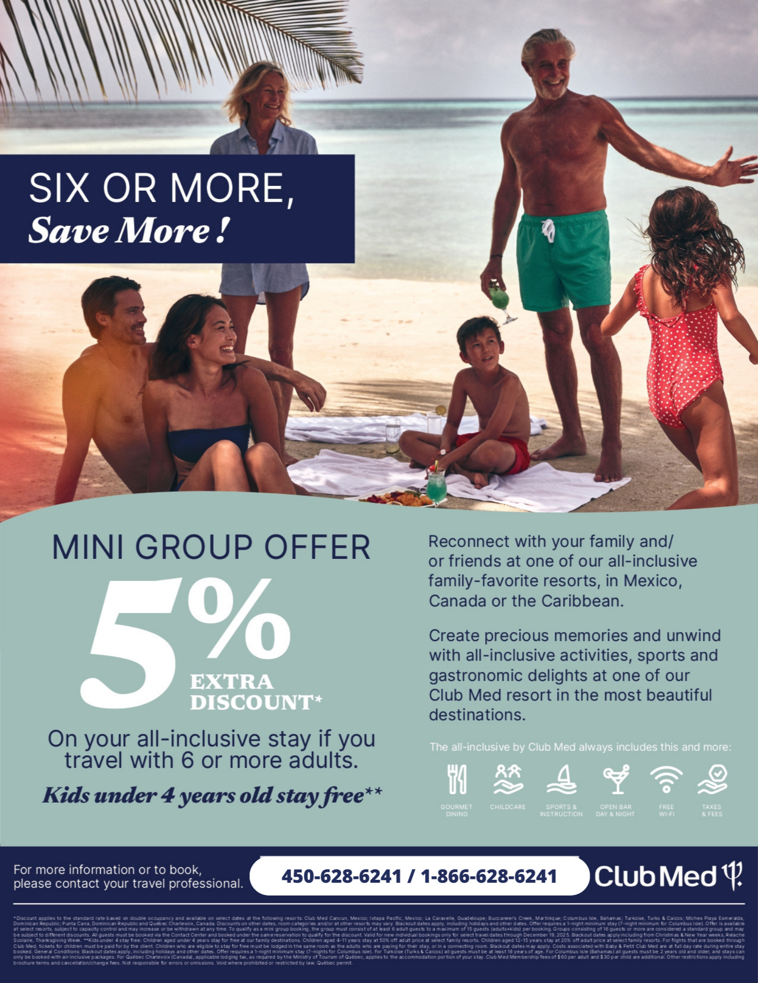 Club Med Promotions Mini Group Offer with Partez en Voyage