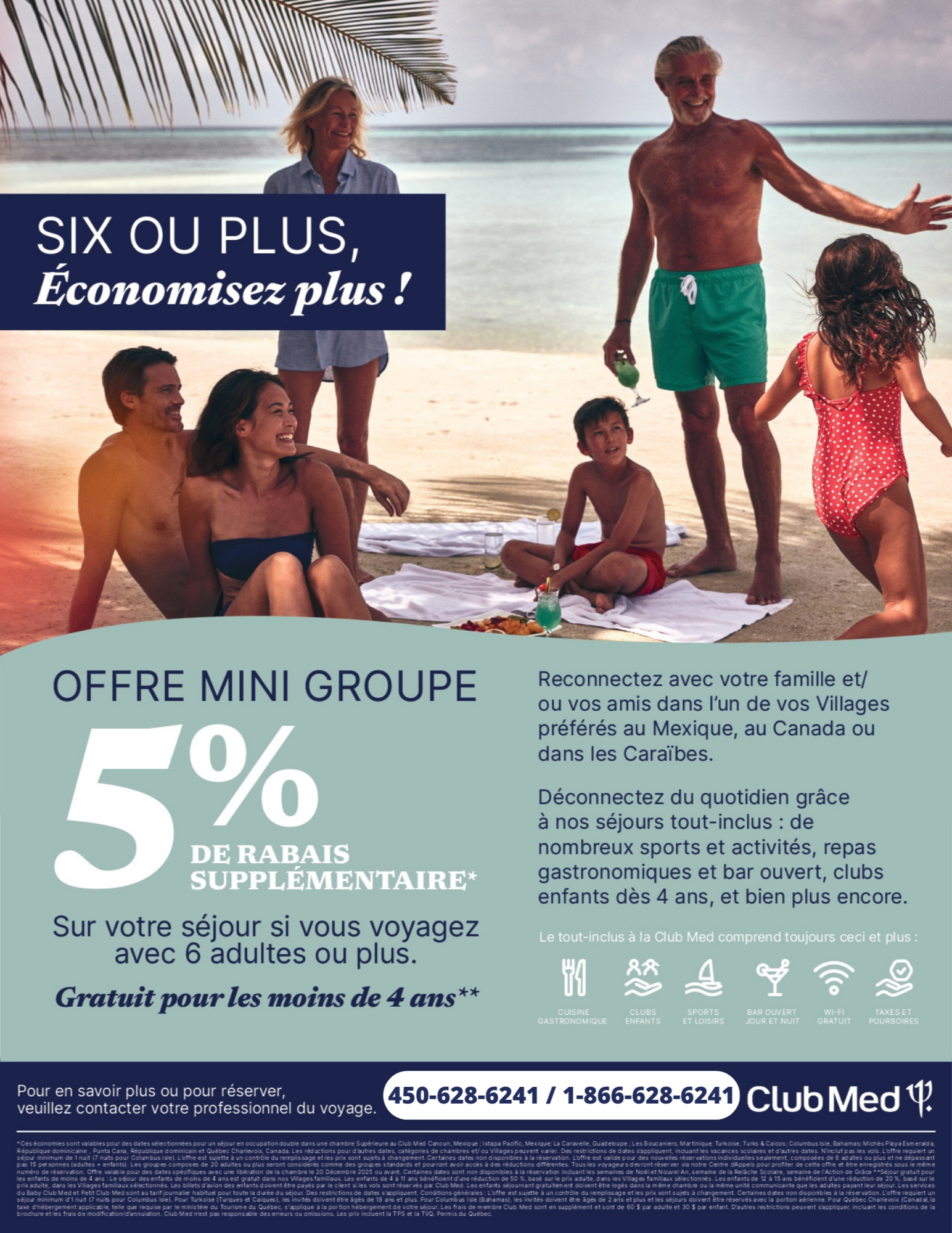 Promotions Club Med Offre Mini Groupe avec Partez en Voyage
