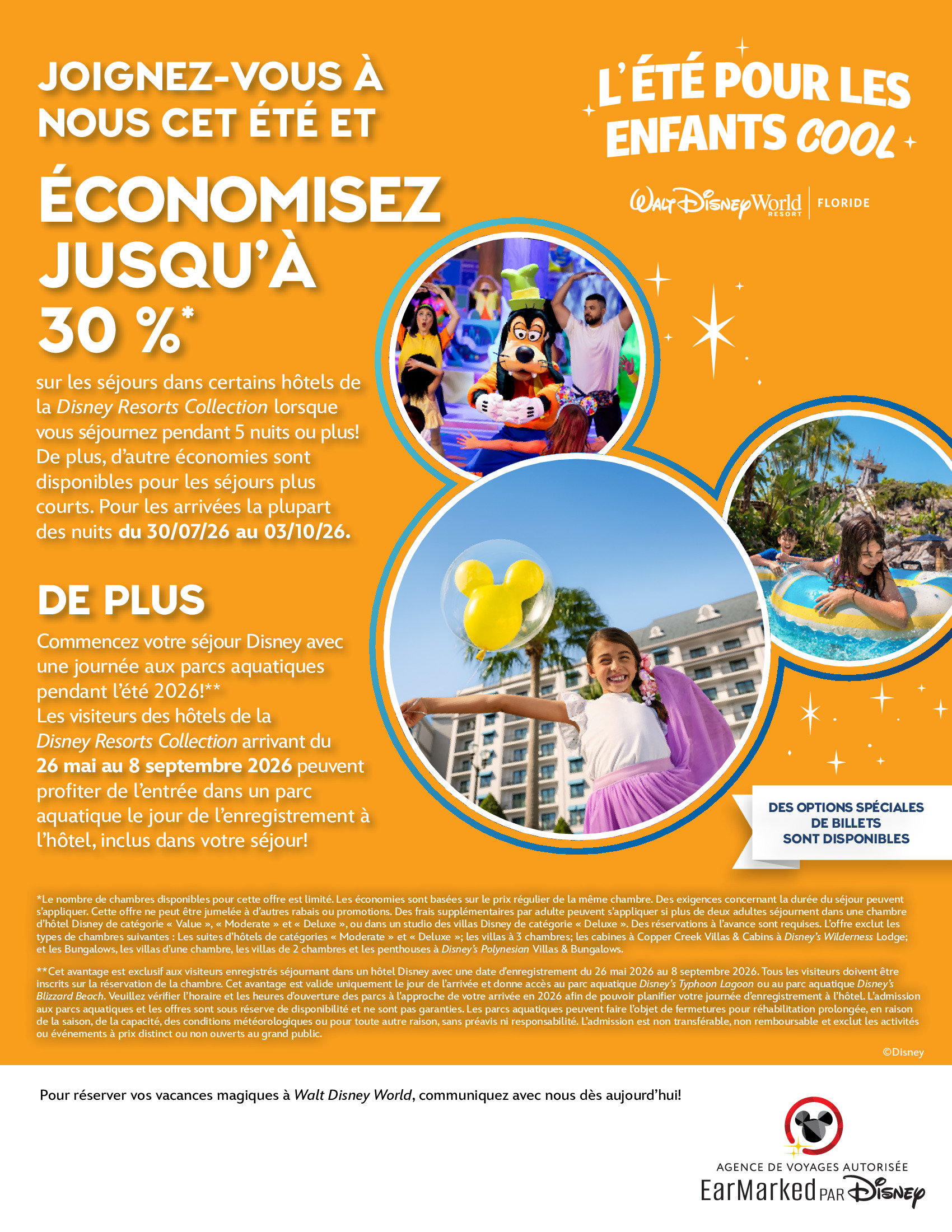 Walt Disney World Resort en Floride Économisez jusqu