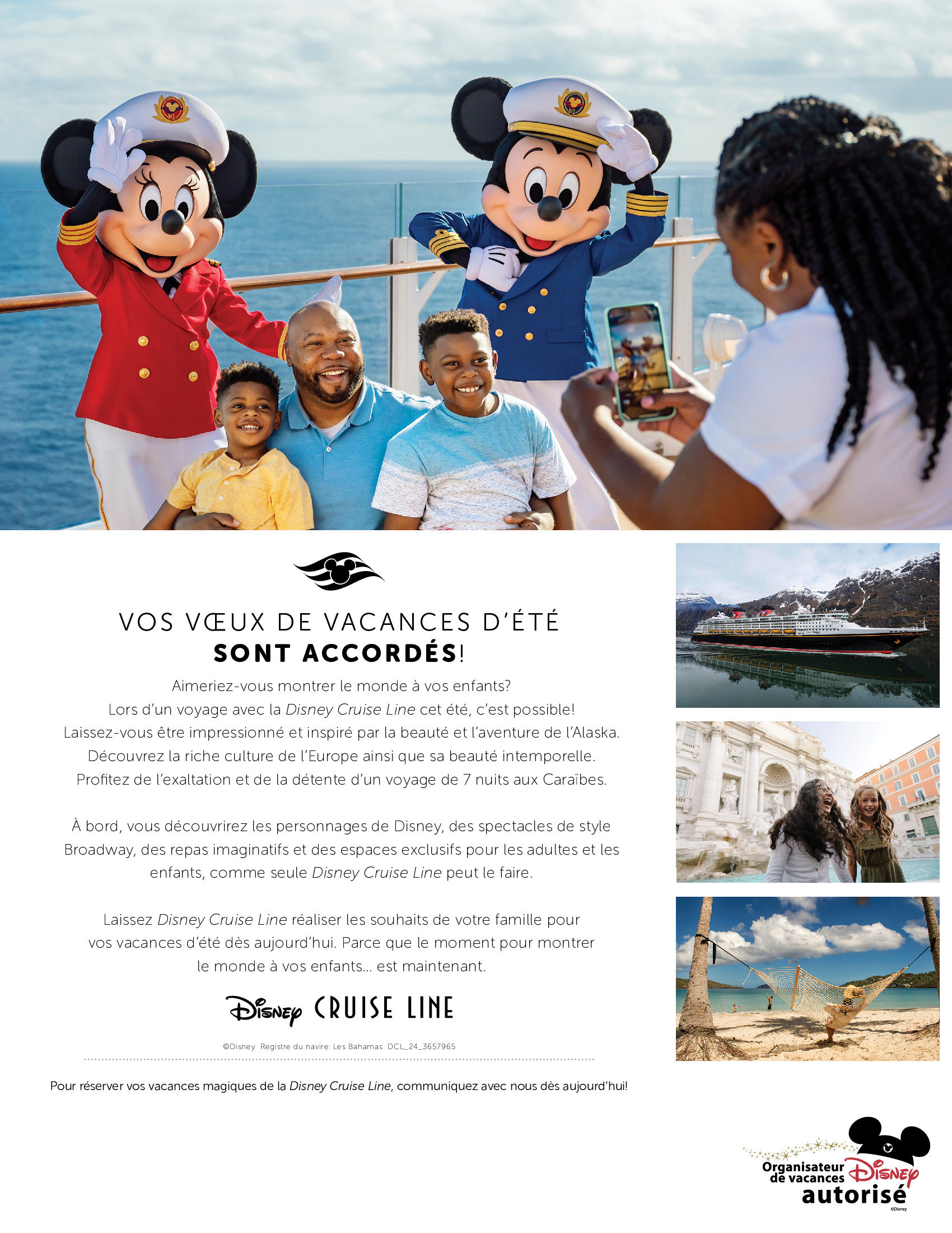 Disney Cruise Line - Vos vœux de vacances d